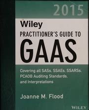 Wiley practitioners guide to gaas 2015 by joanne m flood. - Abstract algebraic logic an introductory textbook.