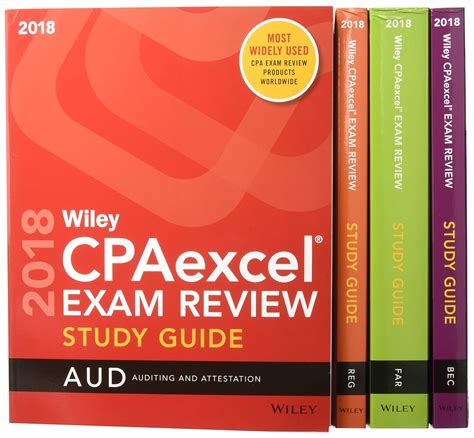 Download Wiley Cpaexcel Exam Review 2018 Study Guide Complete Set By Wiley