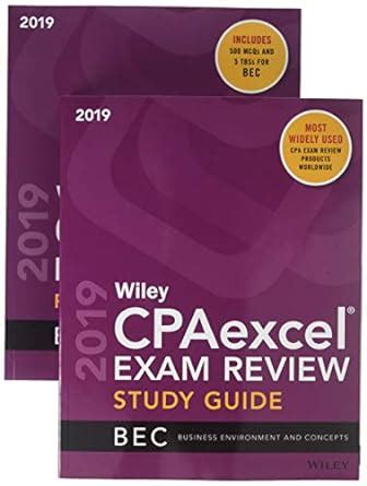 Download Wiley Cpaexcel Exam Review 2019 Study Guide  Question Pack Complete Set By Wiley