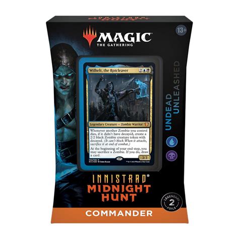 Customers who purchased Innistrad: Midnight Hunt Commander Decks Variants: Wilhelt, the Rotcleaver (Extended Art) also bought... $2.29 Hordewing Skaab (Extended Art). 