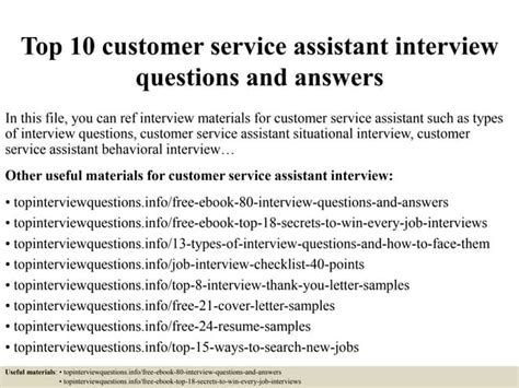 Wilko Customer Service Assistant Interview Questions