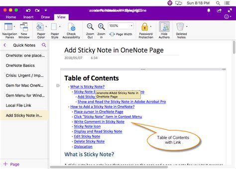 Will Onenote support for creating an index of currently …