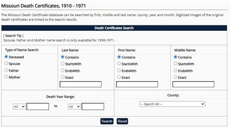 Will county death records database.  Access death record verification, certified death cert...