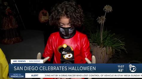 Will it rain on trick-or-treaters in San Diego on Halloween?