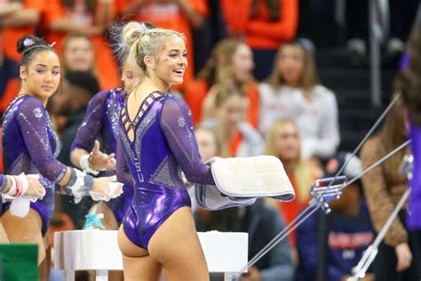 Dunne missed much of the 2022-23 season due to injuries, but managed to heal enough to make her debut in February. She went on to help the Tigers claim the bronze medal at the SEC championships.. 