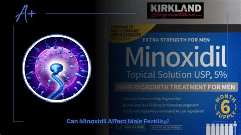 Will minoxidil affect sperm