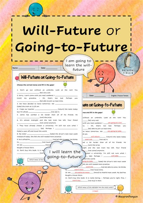 Will-future going to future übungen