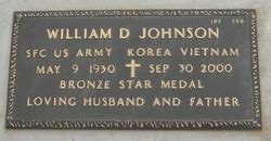 William Dean Johnson (March 30,