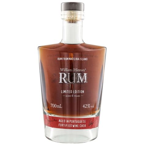 William Hinton Rum Limited Edition 6 Anos Aged in Portuguese …