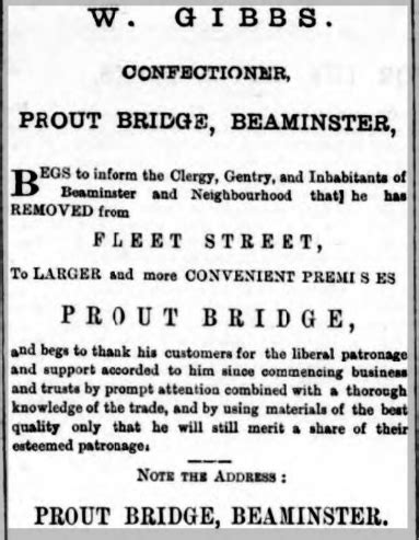 William John Gibbs, Baker & Confectioner🍞🥖🧁Beaminster, Dorset. Pt 1.