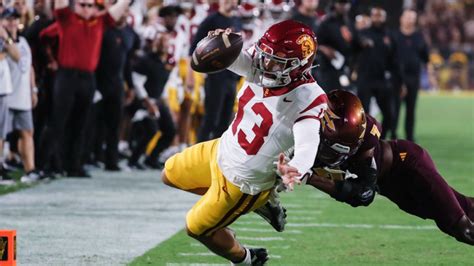 Williams accounts for 5 touchdowns, No. 5 USC outlasts Arizona State 42-28