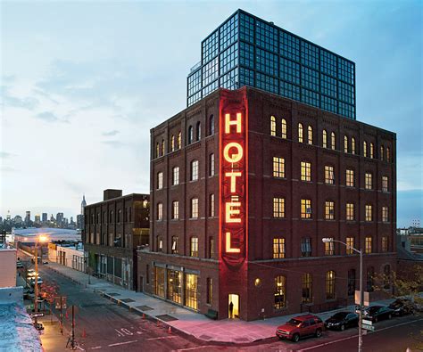 Williamsburg wythe hotel. Wythe Hotel is located at 80 Wythe Avenue in Williamsburg, 3.1 miles from the center of Brooklyn. MoMA PS1 is the closest landmark to Wythe Hotel. When is check-in time and check-out time at Wythe Hotel? Check-in time is 3:00 PM and check-out time is 11:00 AM at Wythe Hotel. Does Wythe Hotel offer free Wi-Fi? Yes, Wythe Hotel offers free Wi-Fi. 