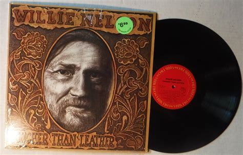 Willie Nelson LP Tougher Than Leather eBay