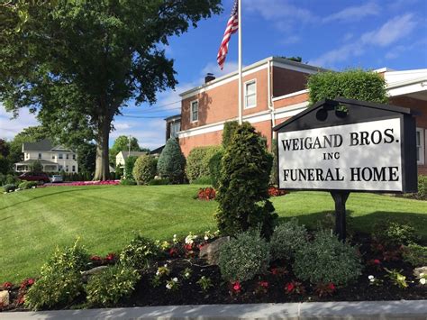 Williston park funeral homes.  Weigand Brothers, Inc.  Thomas F.  Weigand...