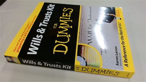 Wills And Trusts Kit For Dummies Us Edition