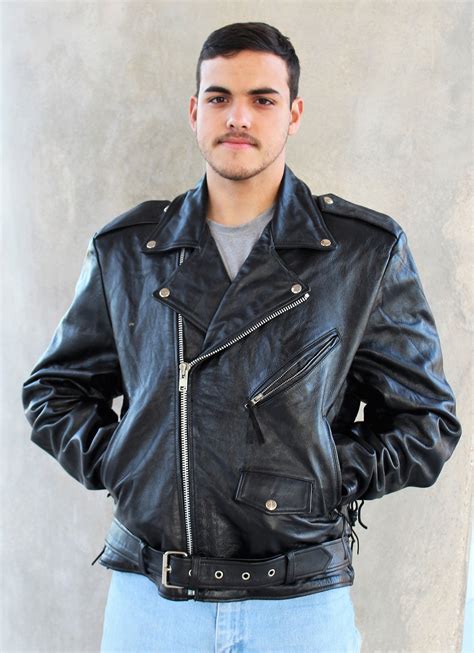 Wilsons leather jacket mens vintage. Vintage Wilsons Black leather jacket zip up front thinsulate removable inside lining Wilsons quality Leather coat large 1980’s (140) $ 225.95. FREE shipping ... Vintage M. JULIAN Wilsons Black Leather Mens Jacket Medium - Large, Vintage Leather, Vintage Leather Jackets, Black Leather Coat (362) $ 99.98. FREE shipping Add to Favorites ... 