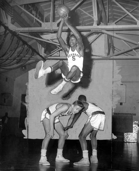 forget the video. the 400m world record was 45 seconds in the 1950s. wilt ran a 49 in high school. His high jump was 6'6" when the world record was 7'1". His shot put was 53 feet when the world record was 63 feet. After he retired from basketball, he played professional volleyball. All while sleeping with all of your grandmas.. 