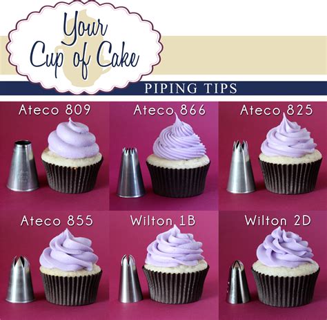 Wilton Icing Tip Chart