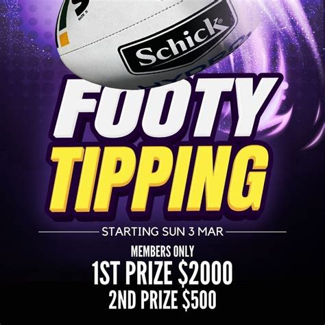 Win Prizes - 2024 Footy Tipping is OPEN - $500 first prize