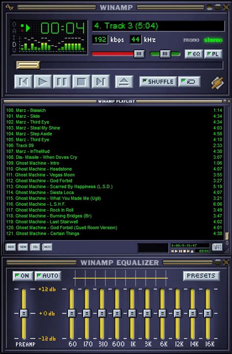 Winamp (dạng viết ngắn của Windows amplifier trong tiếng Anh) là một trong những phần mềm nghe nhạc phổ biến nhất trên toàn thế giới, với ước tính hơn 250.000.000 lần được cài đặt (2004). Winamp có một giao điện đơn giản, có thể thay đổi, dễ sử dụng, hỗ trợ nhiều .... 