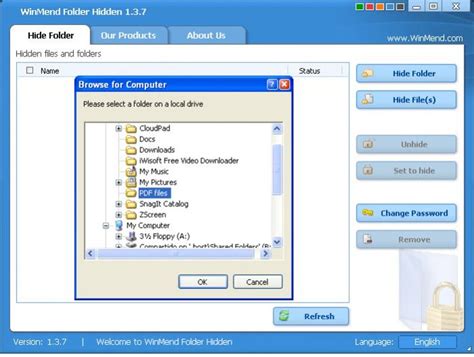 WinMend Folder Hidden for Windows