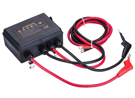 Package Includes: 1 X Winch Relay Protection Box with Pre-Wired, 1 
