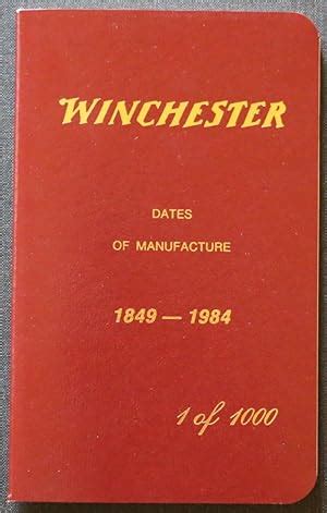 Winchester dates of manufacture. 