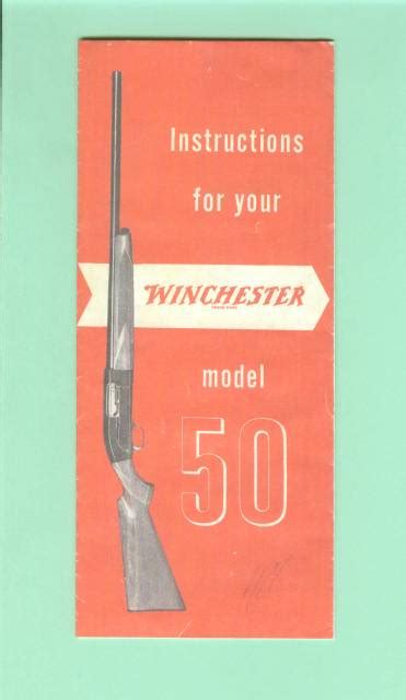 Winchester model 50 shotgun owners manual. - Beginnen sie mit c alternate editionlab manual bundle.