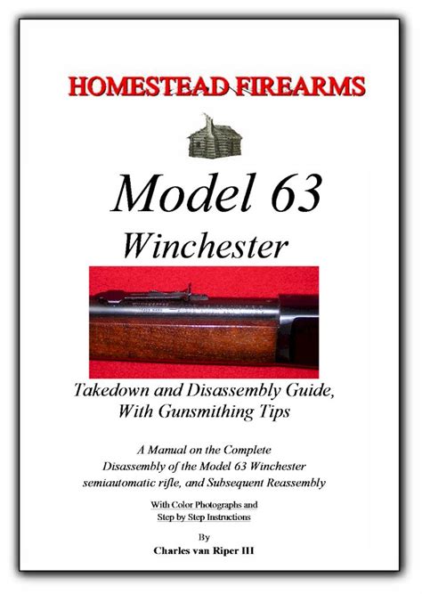Winchester model 63 22lr owners manual. - La moda nella toscana del '300.