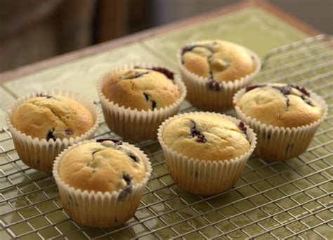 Aug 15, 2019 · Blend the mix and water for 30 seconds on low speed* with paddle. Continue mixing on low for 1 minute. You can also mix by hand. Fold in blueberries. Portion batter into well-greased or paper lined muffin cups. Fill cups approximately 2/3 full. Bake at 400 degrees F in full conventional oven or 350 degrees F in a convection ovens, 15-20 minutes.. 