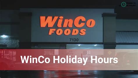 Jul 17, 2023 · WinCo Foods Holiday Hours ~ 
