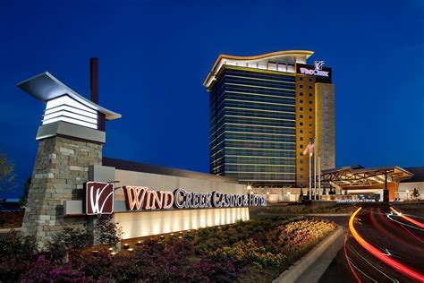 Wind creek hotel and casino atmore. Wind Creek Atmore offers something fun for everyone. Wind Creek Casino & Hotel is a massive 240,000 square foot facility, with 57,000 square feet of gaming floor and over 1,600 electronic gaming machines. The 160,000 square foot, 17-story, 236-room luxury hotel offers the finest in resort amenities, with spacious rooms and 24-hour-a-day room ... 