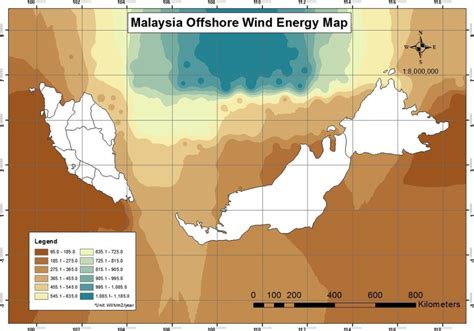 Wind energy in Malaysia: Past, present and future