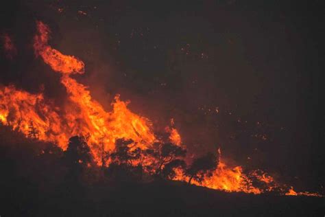 Wind-fanned wildfires force thousands to flee seaside resorts outside Greek capital