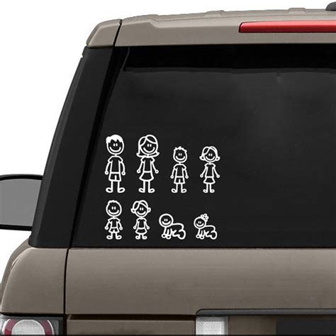 Window Sticker Family