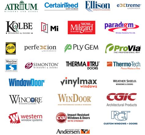 Window brands. Window Brochures. Window Nation partners with many of the nation's leading window manufacturers. Click on a brochure to learn more about the name brand ... 
