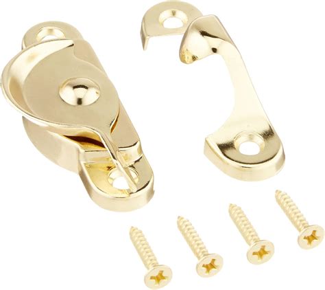 Window Hardware Company - White Double Dent Sash Lock with Screws -