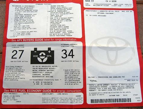 Toyota COROLLA Window Sticker. A VIN is a seventeen digit number. 