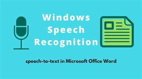 Windows voice-to-text service