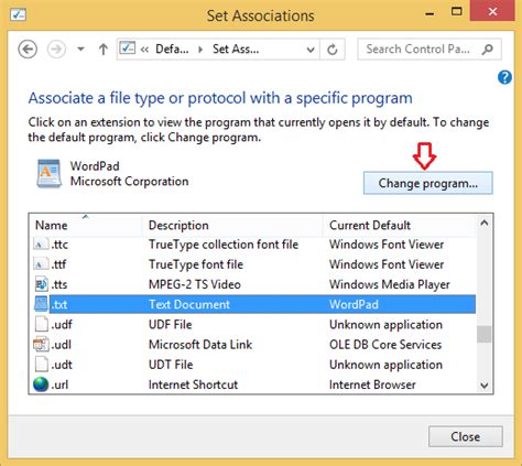 Windows 10 Associate A File Type With A Specific App Password Recovery
