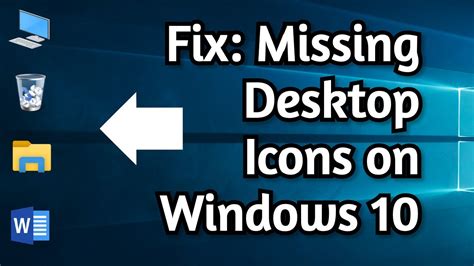 Windows 10 Desktop Icons disappeared? - Microsoft …