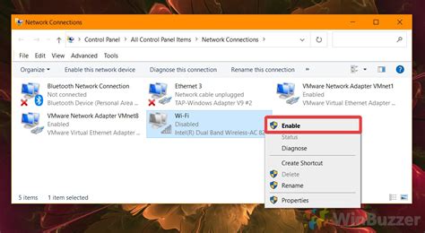 Windows 10 enable wifi when ethernet connected.  We checked BIOS, properities of adapte...