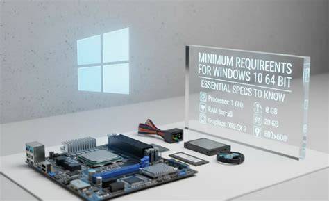 Windows 10 minimal.  These requirements are designed to ensure a great computing experience...