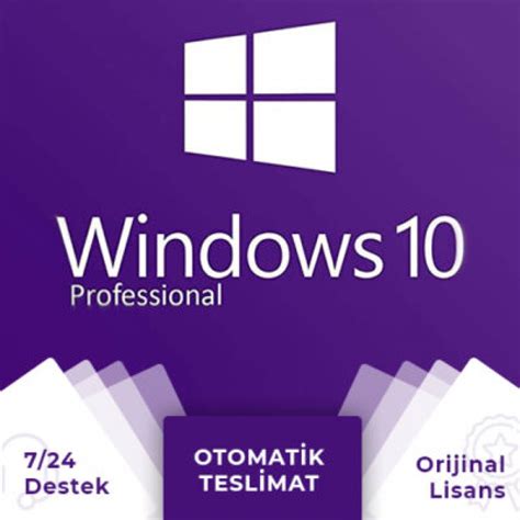 Windows 10 pro dijital lisans anahtarı