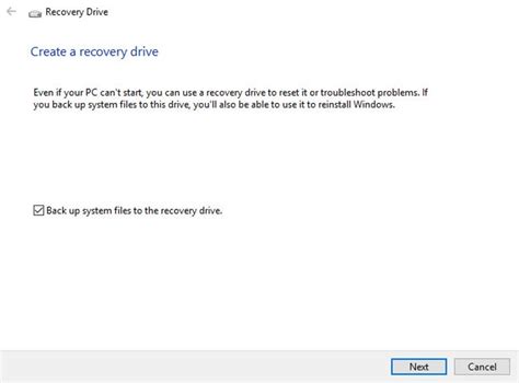 Windows 10 tip: Create a recovery drive ZDNET