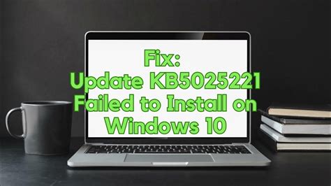 Windows 10 update failed to install (KB5025221) …