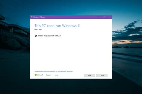 Windows 11: Fix "TPM 2.0 Must be supported and enabled on this …