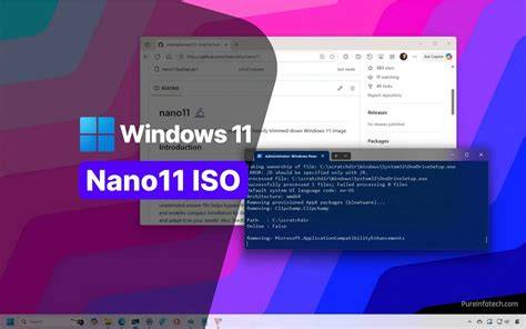 Windows 11 nano lite.  With support officially .  Nano11 is a trimmed In addition, since the l...