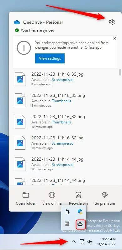Windows 11 onedrive keeps coming back.  Right-click on the taskbar and select Task Manag...