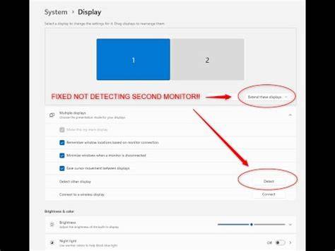 Windows 11 second monitor not detected reddit.  When playing certain games (rocket...